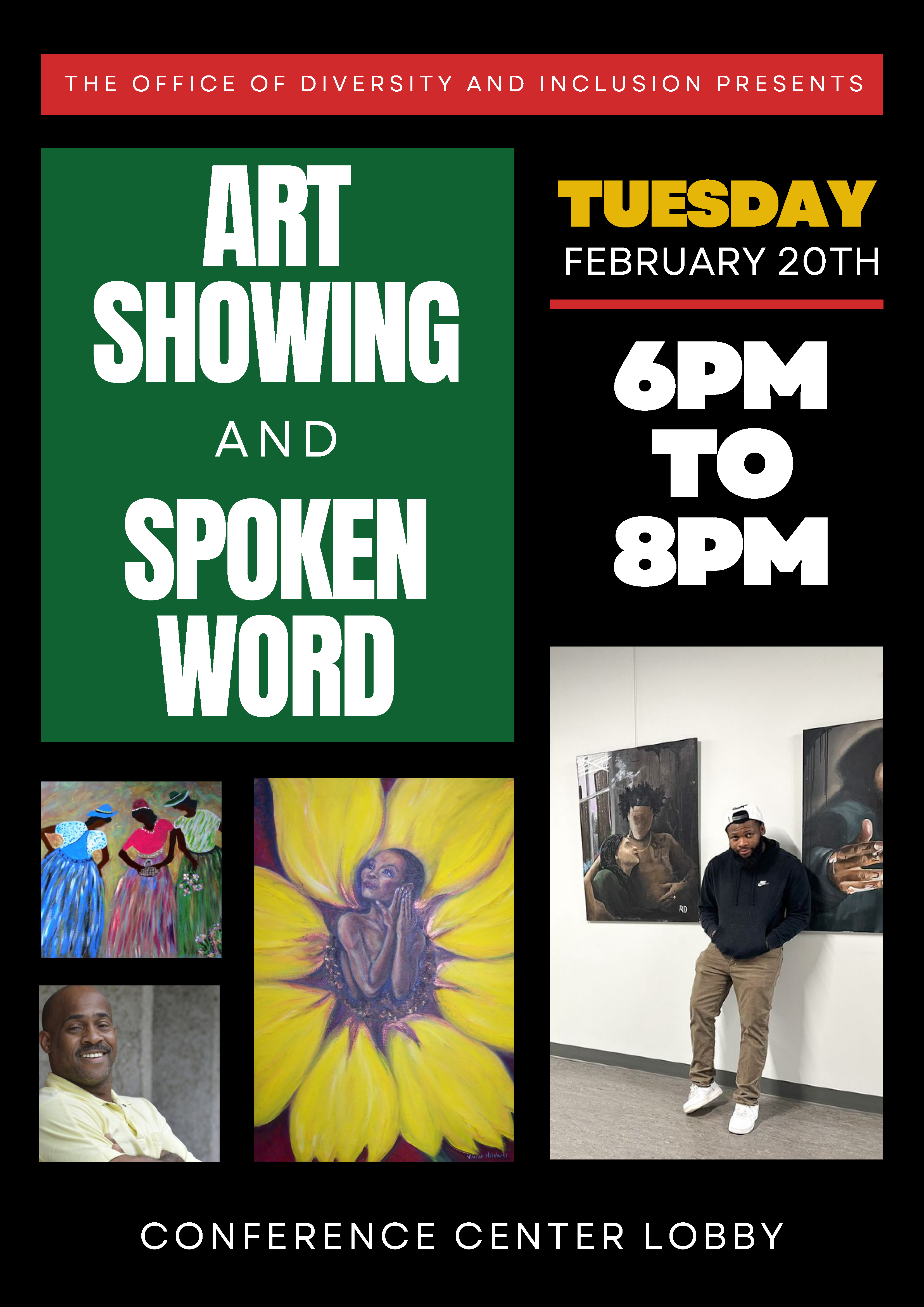 Black History Month - Art Showing & Spoken Word