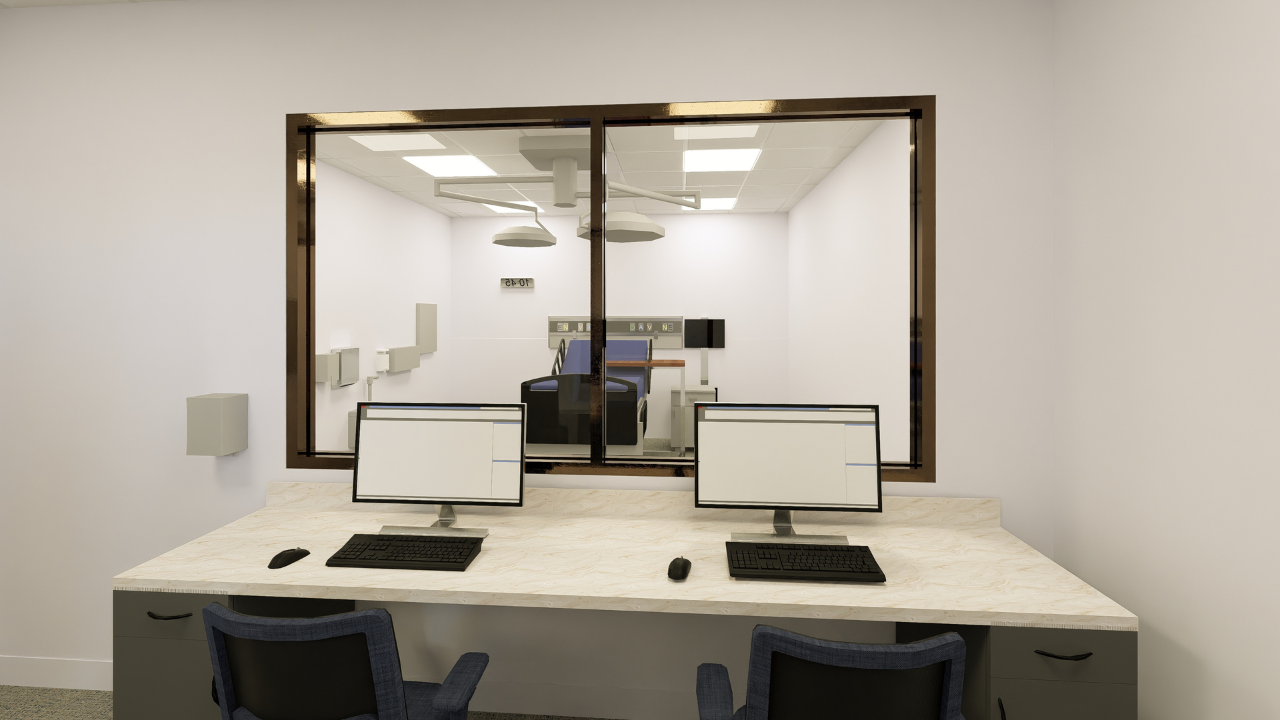 Nunnally Expansion Interior Observation Room