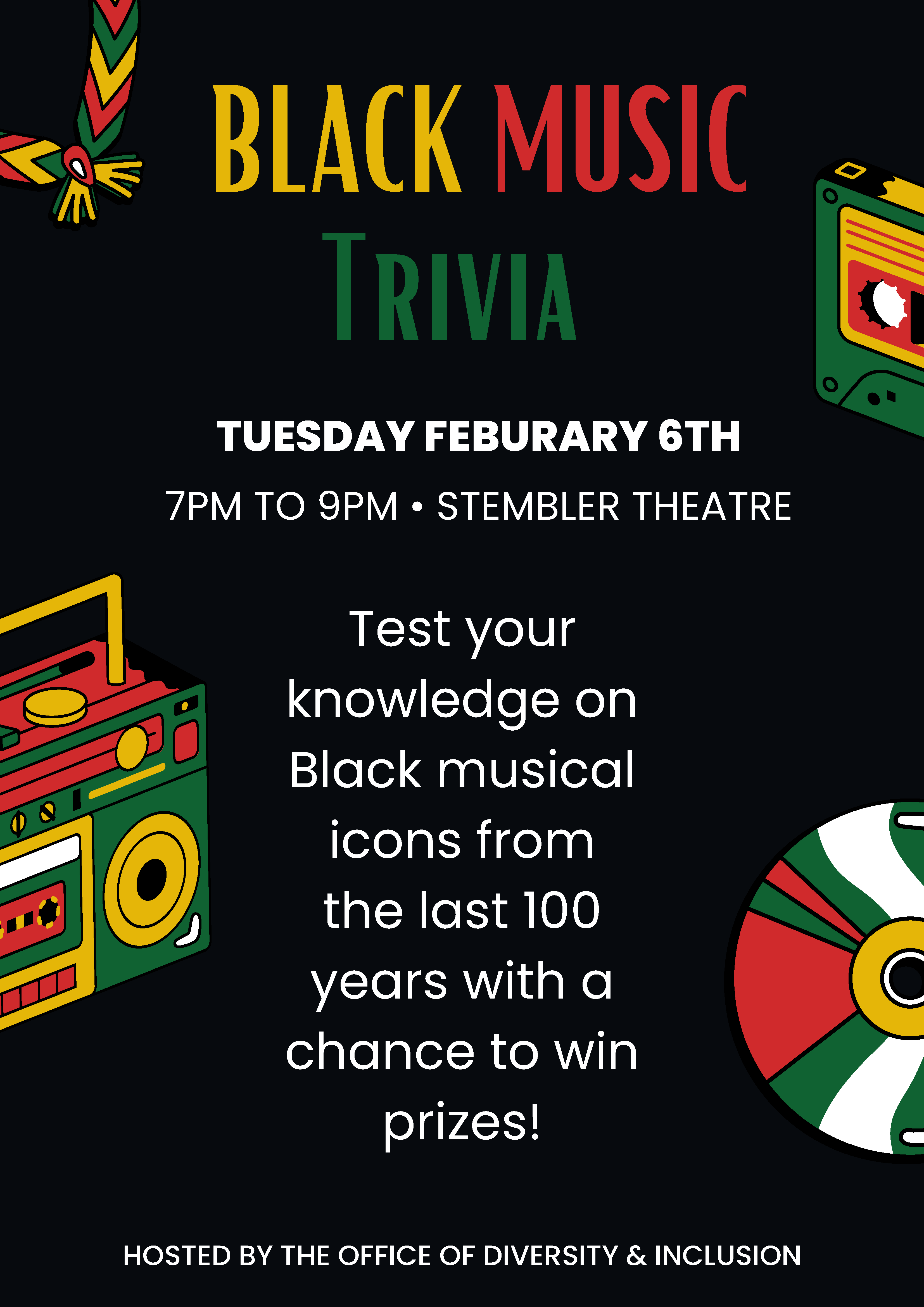 Black History Month Music Trivia