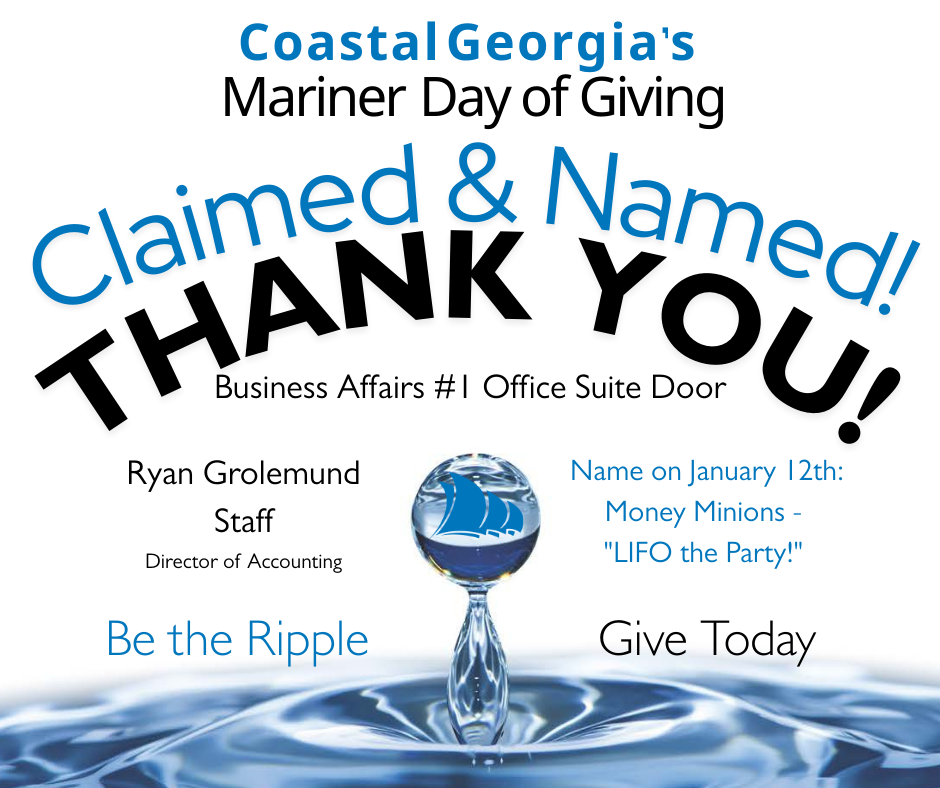 Giving Tuesday, Ryan Grolemund