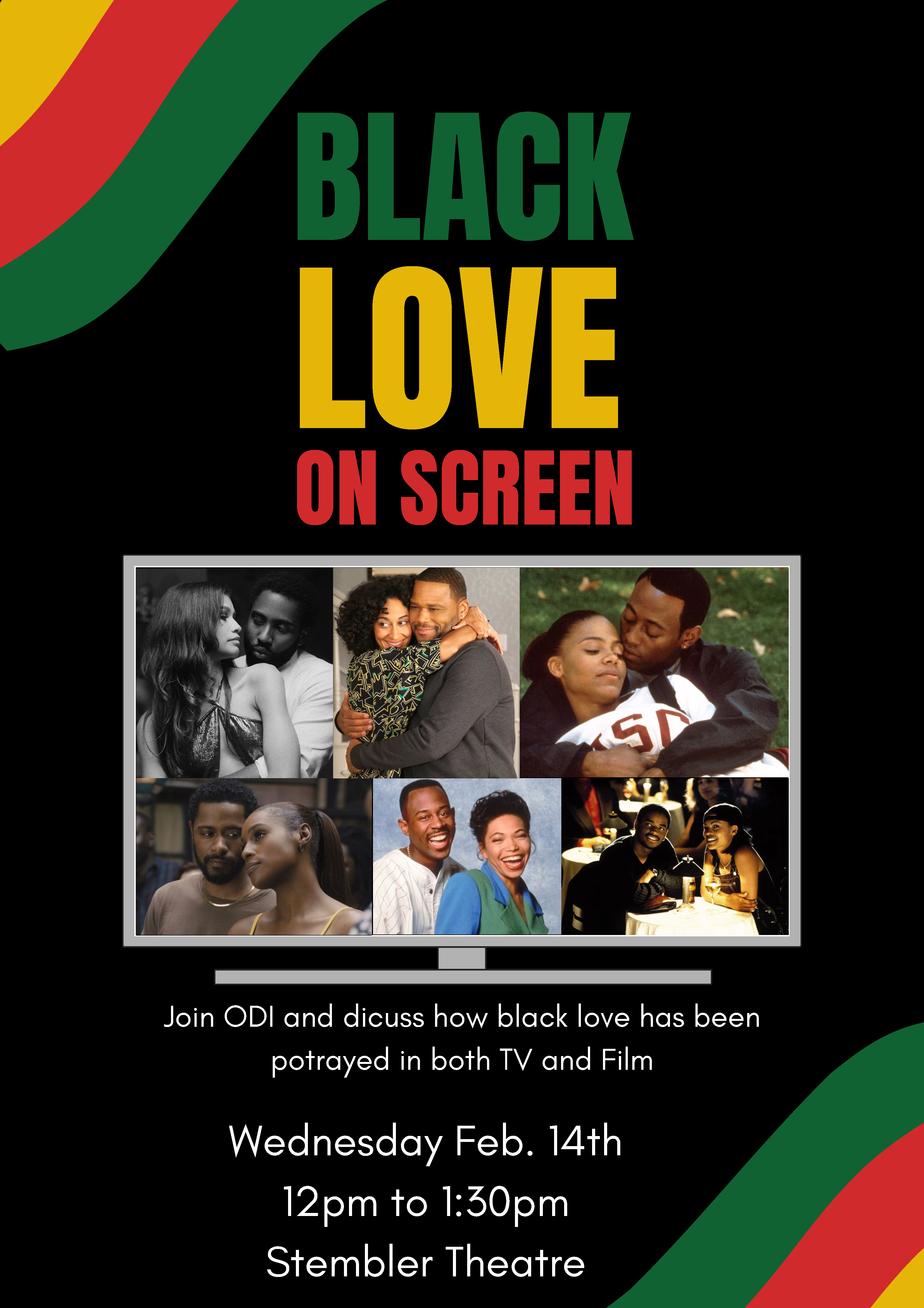 Black History Month - Black Love on Screen