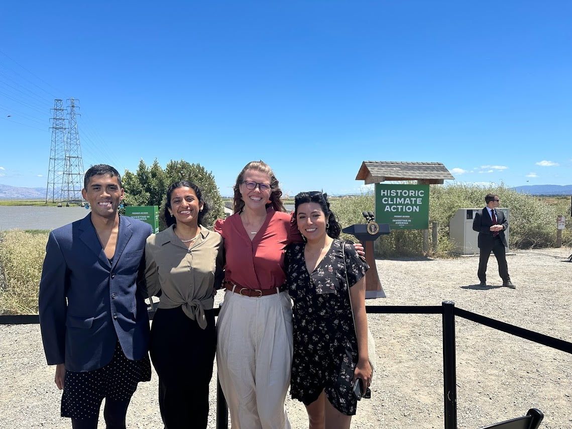 Coastal Georgia alumna Lily Heidger attends Climate Resilience event in Palo Alto