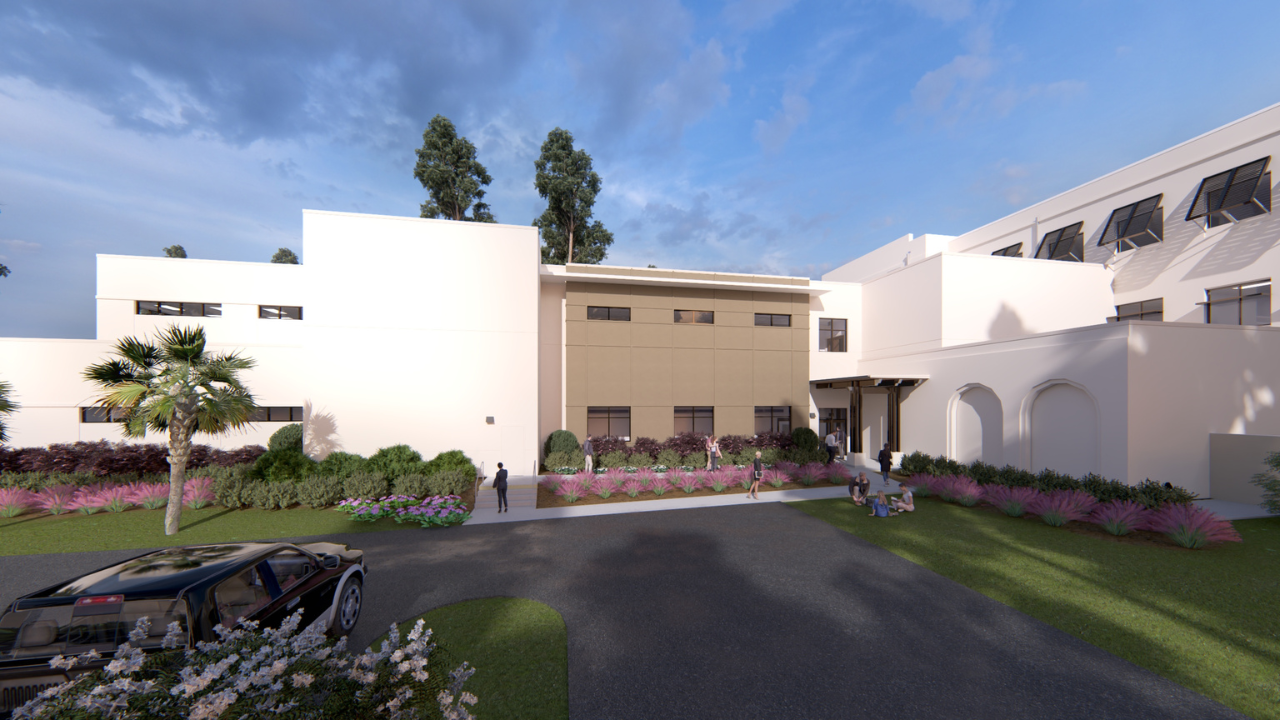 Miriam and Hugh Nunnally Expansion Exterior