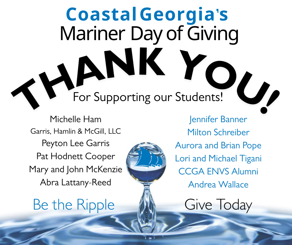 Claim it. Name it. Mariner Day of Giving