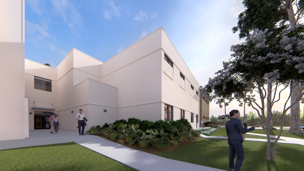 Miriam and Hugh Nunnally Expansion Exterior