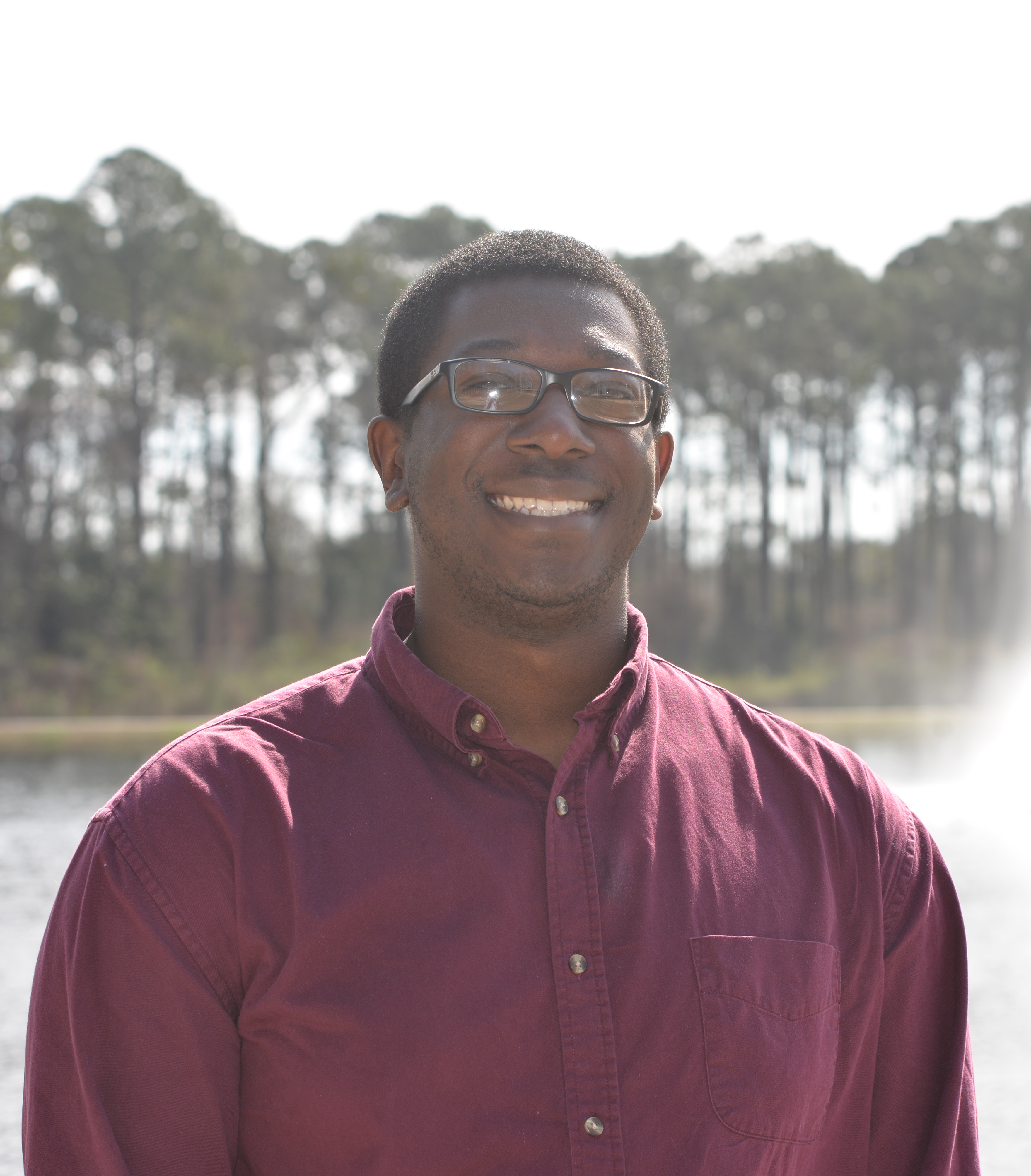 Student Eric Seals works for CCGA Serves, a student volunteer organization, and continues to motivate other students to give back in their community.