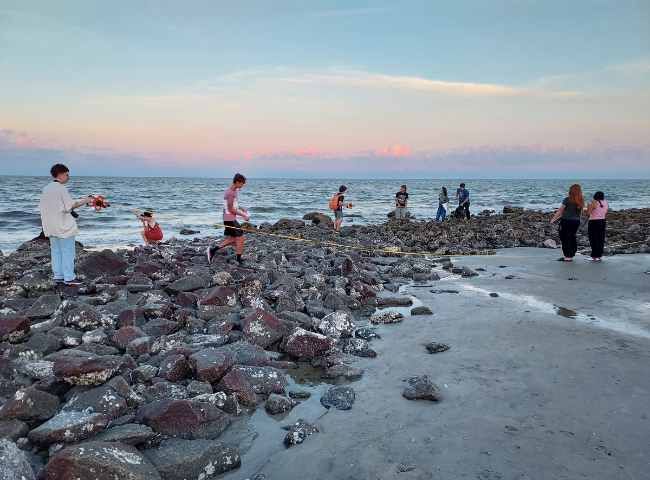 Jekyll Island Sunset Fieldwork2