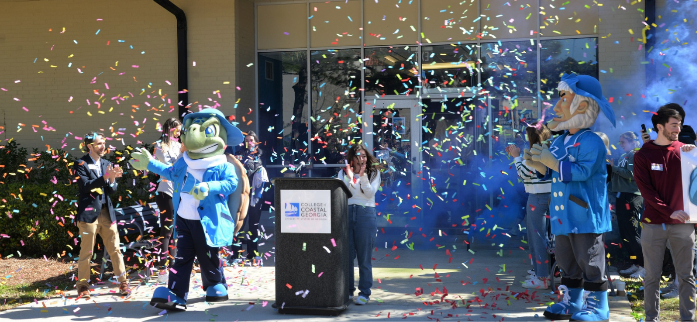 Salty becomes the new mascot!