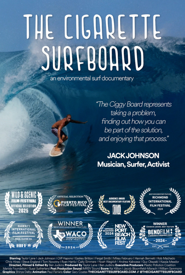 The Cigarette Surfboard