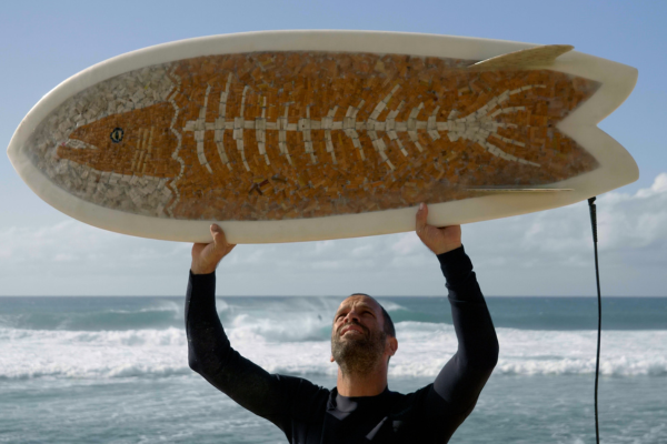 Jack Johnson, The Cigarette Surfboard