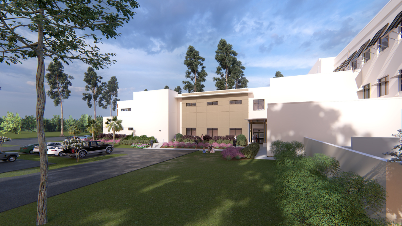 Miriam and Hugh Nunnally Expansion Exterior