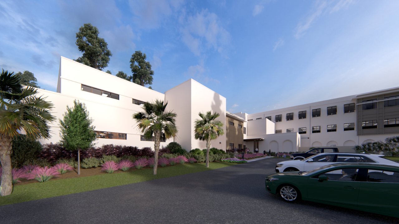 Miriam and Hugh Nunnally Expansion Exterior