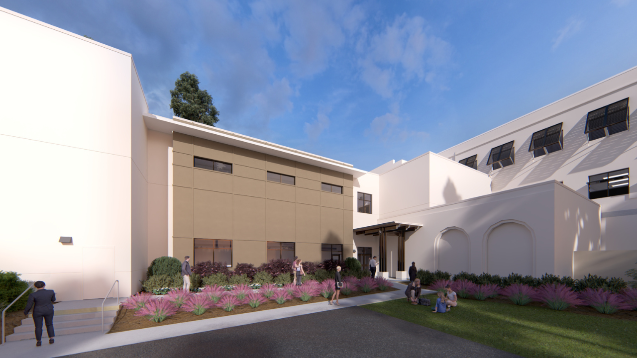 Miriam and Hugh Nunnally Expansion Exterior