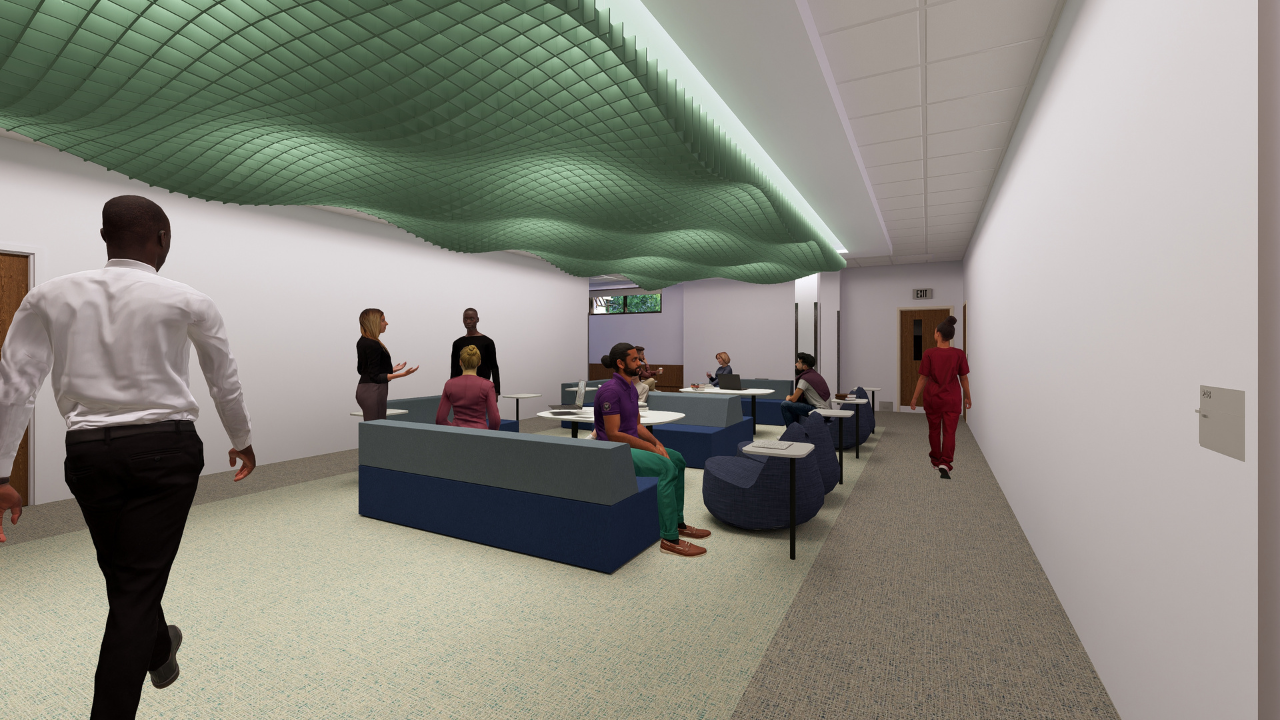 Nunnally Expansion Interior Breakout Space