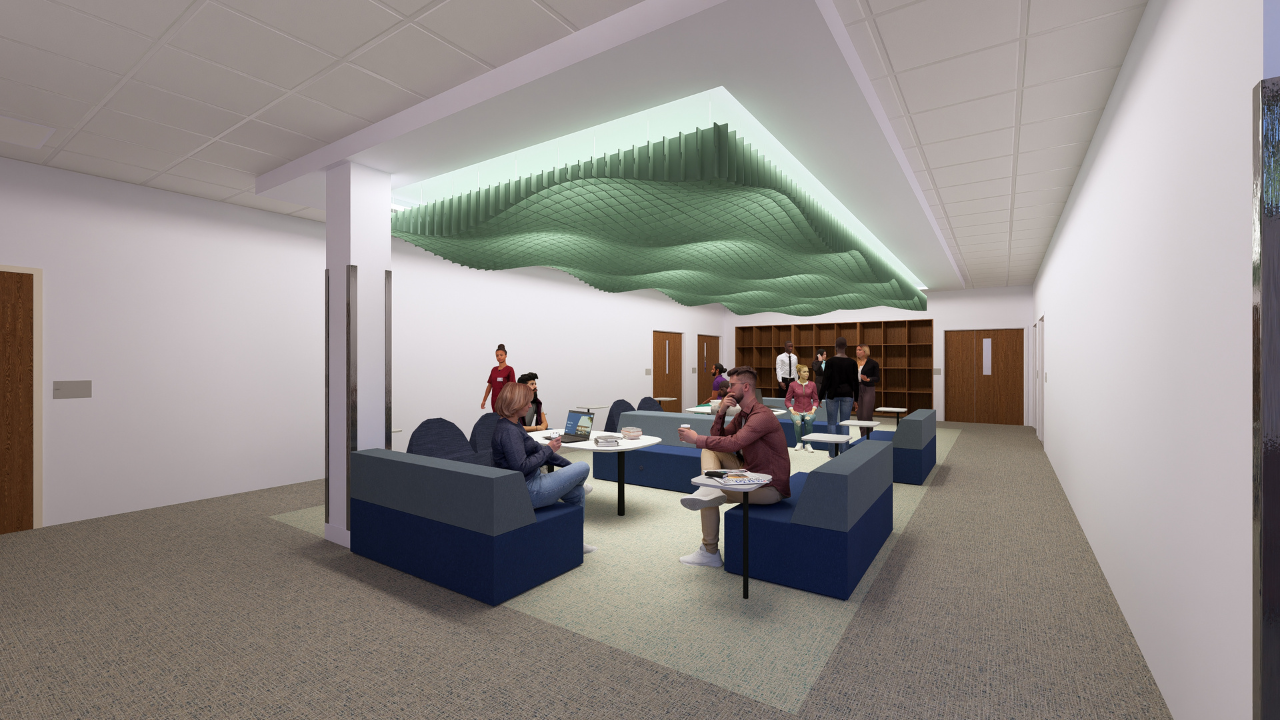 Nunnally Expansion Interior Breakout Space