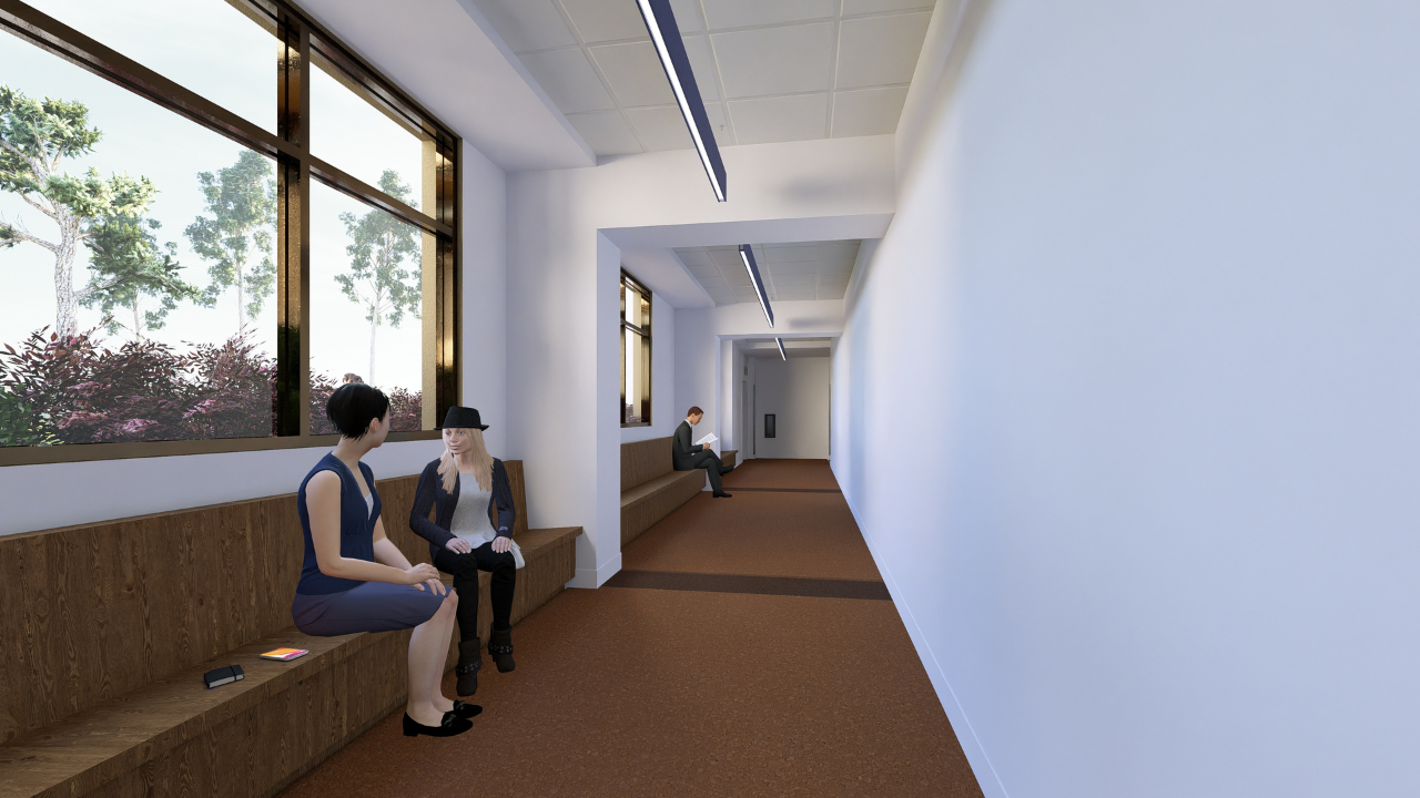 Nunnally Expansion Interior Corridor