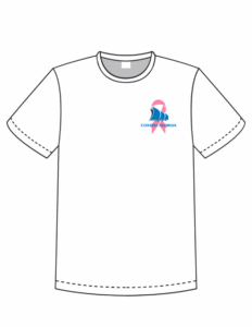 Coastal Georgia Glow Run T-Shirt front