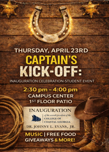 captain's kick off inauguration celebration