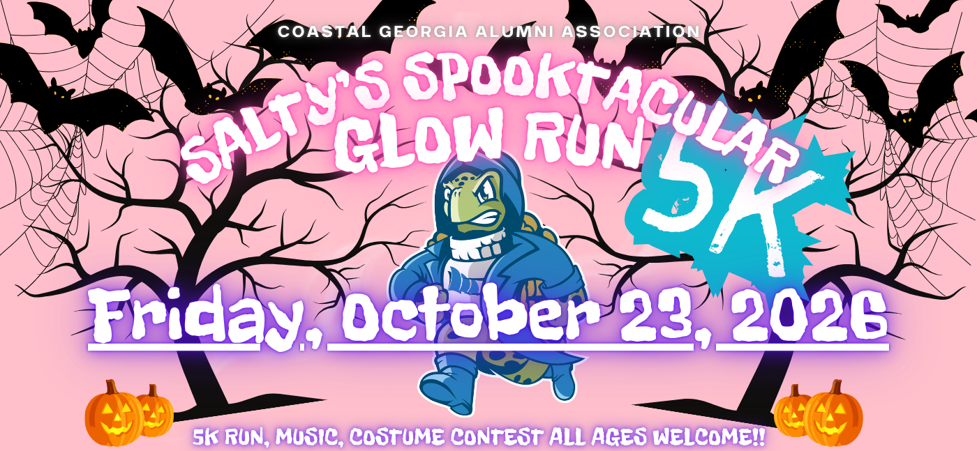 Salty's Spooktacular Glow Run at College of Coastal Georgia