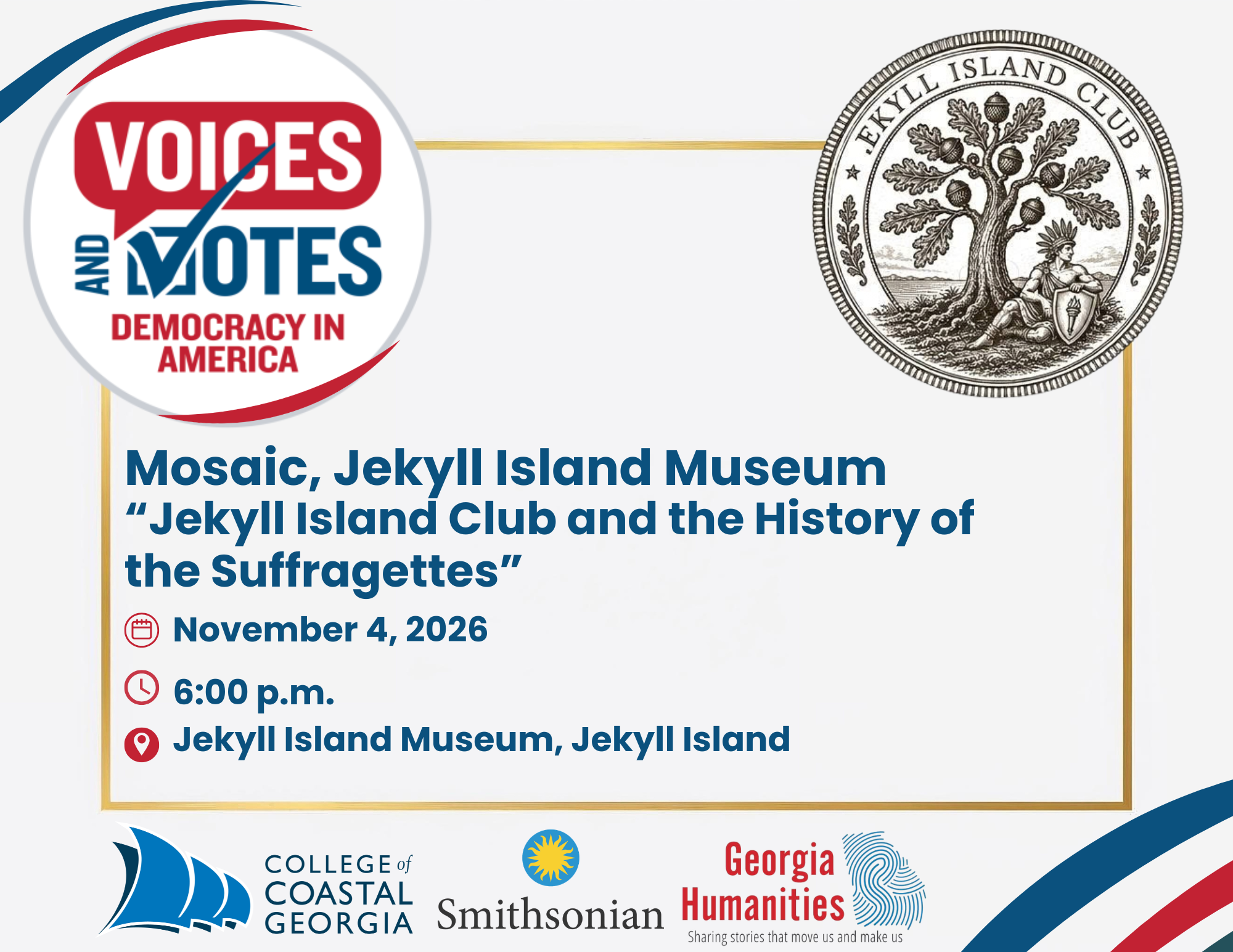 Voices & Votes: Jekyll Island Club
