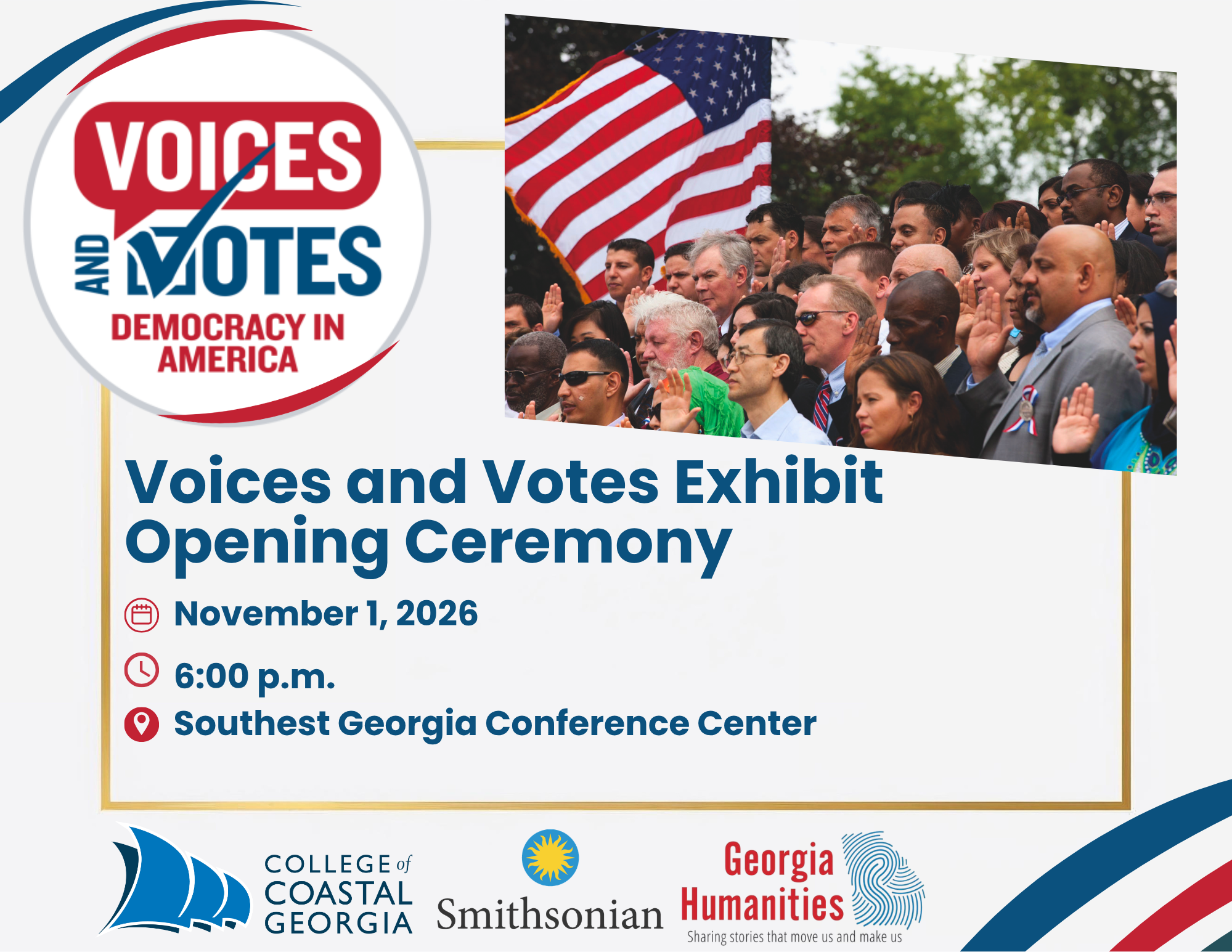 Voices & Votes Opening Ceremony