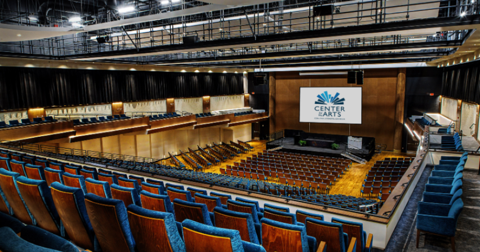 Center for the Arts auditorium